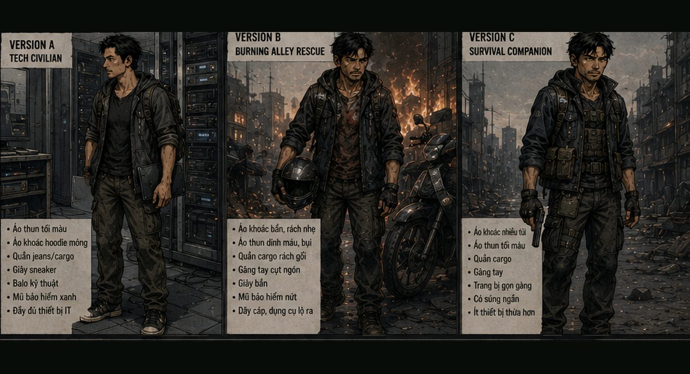 Costume variants